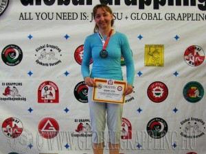 A NoGi Grappling Felnőtt Női 57 kg dobogója