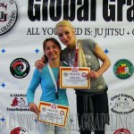 A NoGi Grappling Felnőtt Női 64 kg dobogója