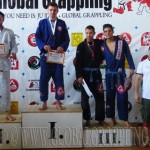 Gi Grappling Felnőtt Férfi 75 kg. dobogója