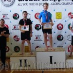 Gi Grappling Gyermek 2 Fiú 55 kg. dobogója