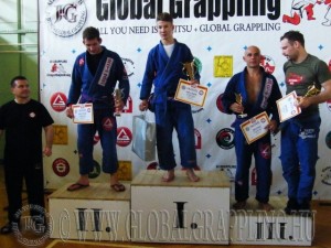 Gi Grappling Férfi Open dobogója