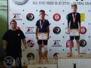NoGi Grappling Ifjúsági 1 Fiú 53 kg. dobogója
