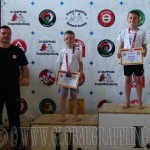 NoGi Grappling Gyermek 1 Fiú 25 kg. dobogója