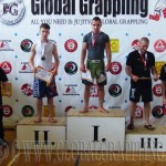 NoGi Grappling Felnőtt Férfi 75 kg. dobogója
