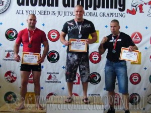 NoGi Grappling Felnőtt Férfi 95 kg. dobogója