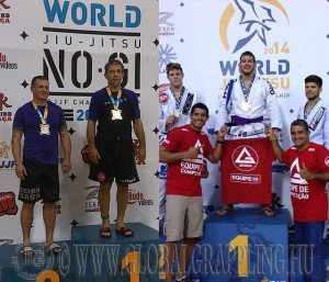 Fekete Sándor a 2013-as NoGi, Szűcs Kristóf a 2014-es Gi Világbajnokságon