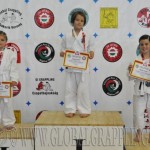 Gi Grappling Manó Leány 28 kg. dobogója