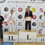 Gi Grappling Gyermek 1 Fiú 40 kg. dobogója