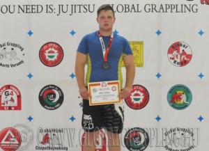 Combat Grappling Junior Fiú 87 kg dobogója