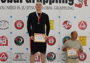 NoGi Grappling Ifjúsági 2 Fiú 80+ kg dobogója