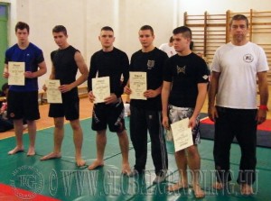 NoGi Férfi 75 kg kategória eredményhirdetése