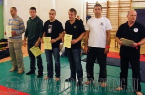 NoGi Férfi 80 kg kategória eredményhirdetése