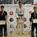 A Gi Grappling Ifjúsági 2 Fiú 70 kg. kategória dobogója