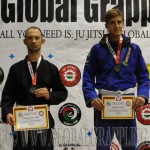 A Gi Grappling Kezdő Felnőtt Férfi 65 kg. kategória dobogója