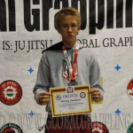 A NoGi Grappling Ifjúsági 2 Fiú 65 kg. kategória dobogója