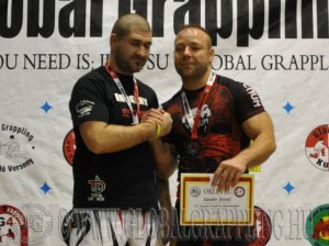 A NoGi Grappling Senior 1 Férfi 90 kg. kategória dobogója