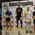 A NoGi Férfi Open -80 kg. kategória dobogója