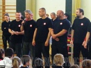 Kovács Gábor megnyitja a veszprémi Liga fordulót