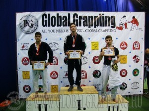 A Gi Grappling Junior Fiú 70 kg. kategória dobogója