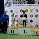 A Gi Grappling Manó Fiú 21 kg. kategória dobogója