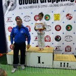 A Gi Grappling Gyermek 1 Leány 32 kg. kategória dobogója