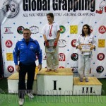 A Gi Grappling Junior Leány 65 kg. kategória dobogója