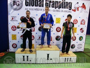 A Gi Grappling Junior Fiú 75 kg. kategória dobogója