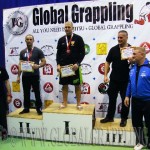 A NoGi Grappling Master Férfi 95 kg. kategória dobogója