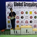 A NoGi Grappling Junior Fiú 95+ kg. kategória dobogója