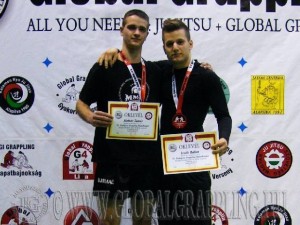 A Kesztyűs Küzdelem Junior Fiú 60 kg. kategória dobogója