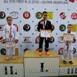A Gi Grappling Manó Fiú 21 kg kategória dobogója