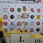 A Gi Grappling Manó Fiú 27 kg kategória dobogója