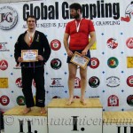 A Gi Grappling Felnőtt Férfi 105+ kg kategória dobogója