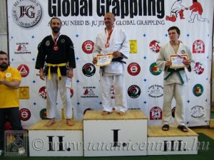 A Gi Grappling Senior 1 Férfi 85 kg dobogója