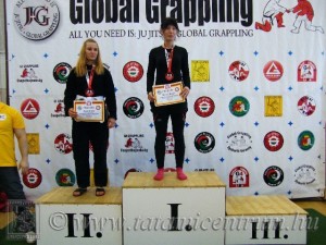 A Gi Grappling Felnőtt Női 65 kg kategória dobogója