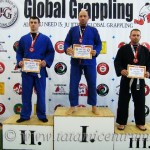 A Gi Grappling Kezdő Felnőtt Férfi 95 kg kategória dobogója