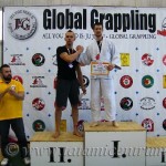 A Gi Grappling Master Férfi 75 kg kategória dobogója