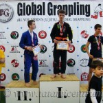 A Gi Grappling Ifjúsági 2 Fiú 60 kg kategória dobogója