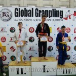 A Gi Grappling Ifjúsági 2 Fiú 65 kg kategória dobogója