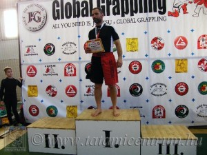 A NoGi Grappling Senior 1 Férfi 85 kg dobogója