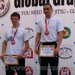 A Kesztyűs Küzdelem Kezdő Felnőtt Férfi 75 kg dobogója
