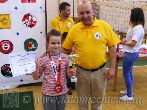 Legeredményesebb női versenyző: Cserényi Helga – Tatami Centrum