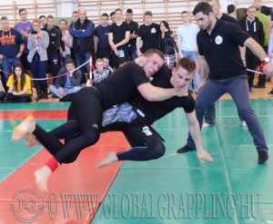 NoGi Open -80 kg: akció közben