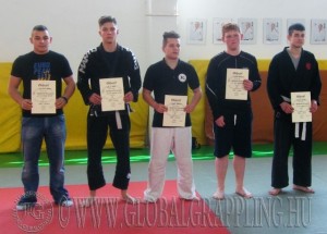 A Gi Fiú Junior 65+ kg kategória résztvevői