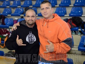 Gróf Lóránt, a Bősi MMA és Kempo Klub, valamint Mihályfi Ákos a Gracie Barra Pápa vezetője