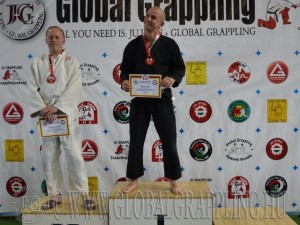 A Gi Kezdő Felnőtt 90 kg dobogója