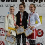 A Gi Junior Leány 55 kg dobogója