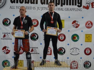 A NoGi Felnőtt Férfi 90 kg dobogója
