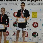 A Kesztyűs Küzdelem Junior Fiú 60 kg dobogója