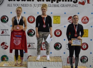 A NoGi Felnőtt Női 65 kg dobogója